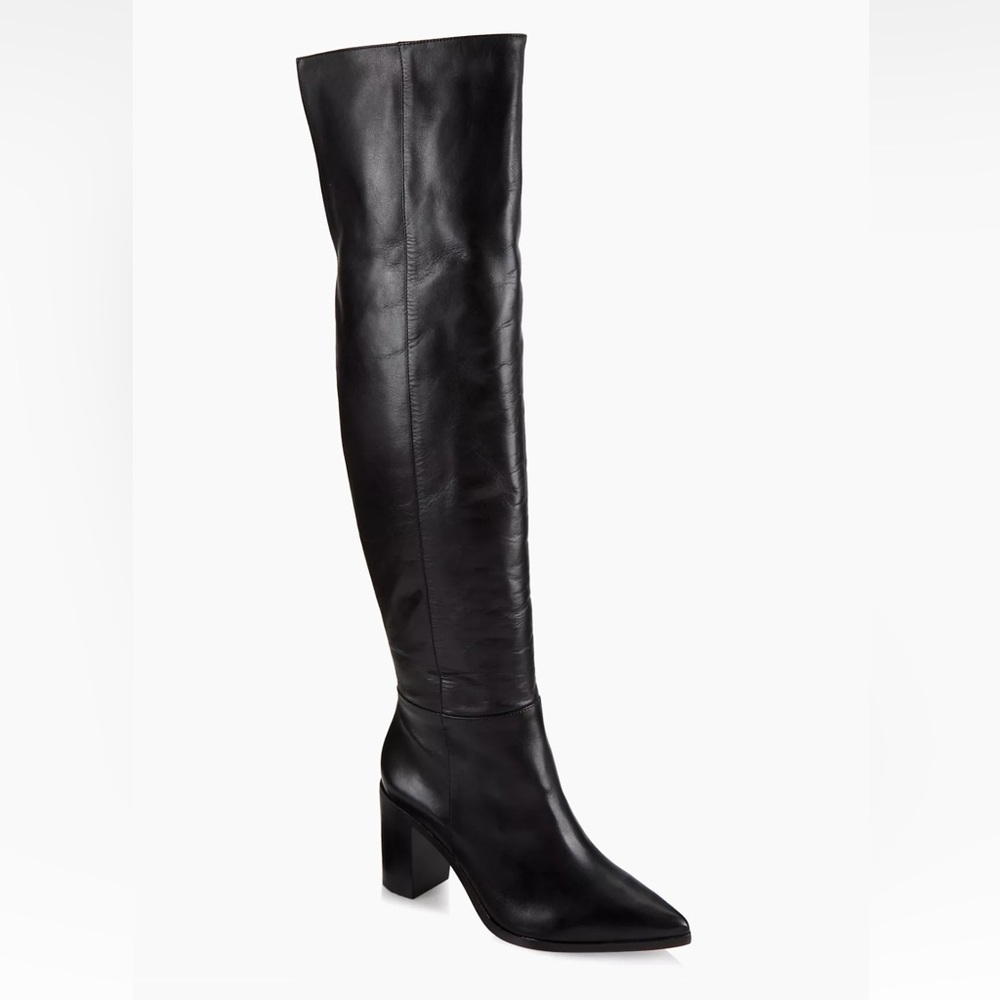 Schutz Mikki Leather Over-the-Knee Boots